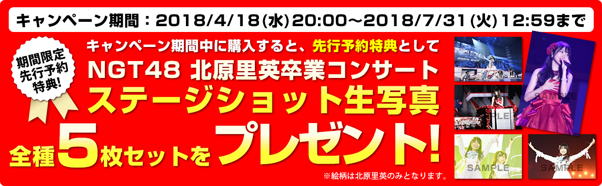 北原里英卒業コンサート~夢の1115日新潟の女になりました!~