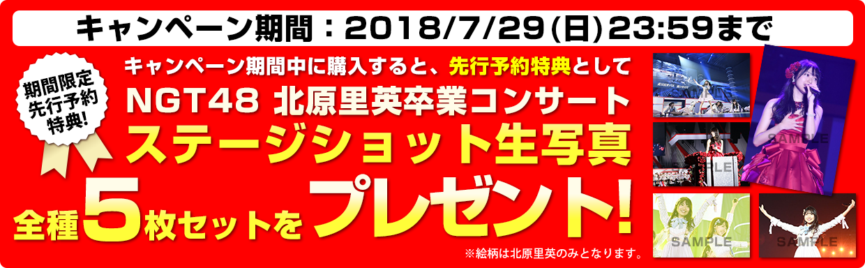 北原里英卒業コンサート~夢の1115日新潟の女になりました!~