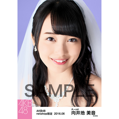 AKB48 2016年6月度 net shop限定個別生写真 「君にウェディングドレスを 」衣装II 5枚セット 向井地美音