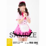 SKE48 2018年11月度 net shop限定個別生写真5枚セットvol.2 岡田美紅