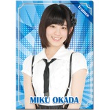 SKE48 2017年1月度個別グッズ「クリアファイル」 岡田美紅