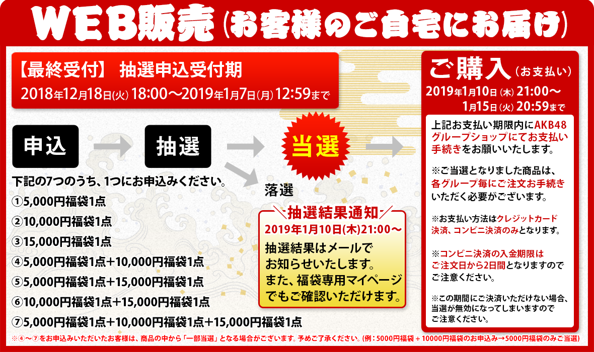 【WEB販売】ご購入までの流れ