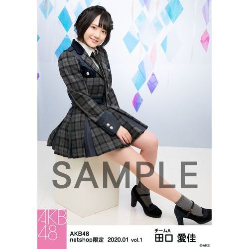 AKB48 2020年1月度 net shop限定個別生写真5枚セットvol.1 田口