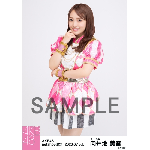 AKB48 2020年7月度 net shop限定個別生写真5枚セットvol.1 向井