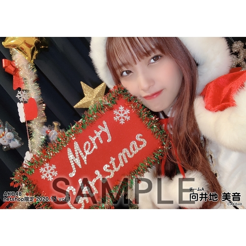 AKB48 2020年12月度 net shop限定個別生写真5枚セットvol.1 向井地美音