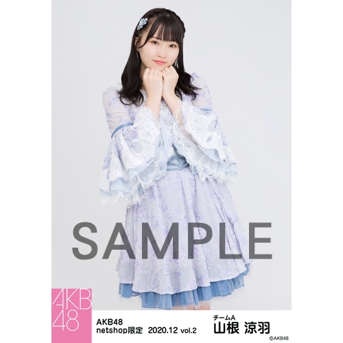 AKB48 2020年12月度 net shop限定個別生写真5枚セットvol.2 山根