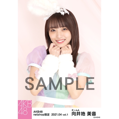 予約商品】AKB48 2021年4月度 net shop限定個別生写真5枚セット