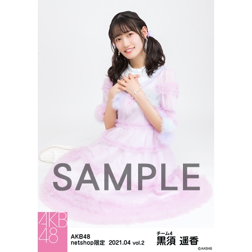 予約商品】AKB48 2021年4月度 net shop限定個別生写真5枚セット
