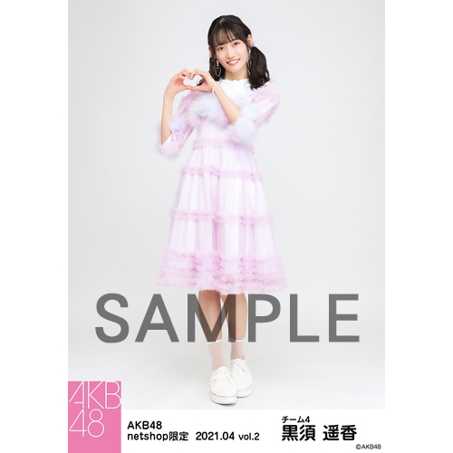 予約商品】AKB48 2021年4月度 net shop限定個別生写真5枚セット