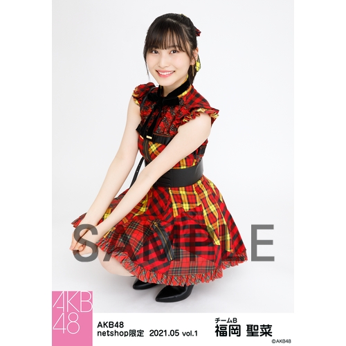 予約商品】AKB48 2021年5月度 net shop限定個別生写真5枚セット