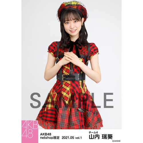 予約商品】AKB48 2021年5月度 net shop限定個別生写真5枚セット