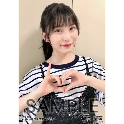 予約商品】AKB48 2021年7月度 net shop限定個別生写真5枚セットvol.1