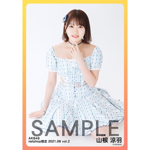 予約商品】AKB48 2021年8月度 net shop限定個別生写真5枚セット