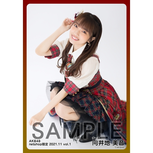 ❶AKB48 向井地美音 2020 2021 netshop限定 写真 115枚 予約商品】AKB48 2021年11月度 net shop限定個別生写真5枚セット