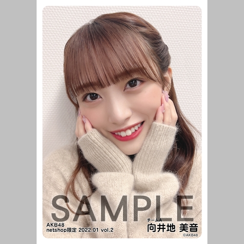 ❶ AKB48 向井地美音 2022 netshop限定 生写真 120枚 予約商品】AKB48 2022年11月度 net shop限定個別生写真5枚セット