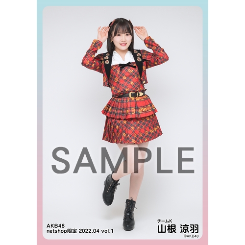 予約商品】AKB48 2022年4月度 net shop限定個別生写真5枚セットvol.1
