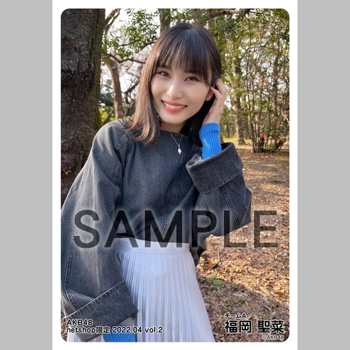 予約商品】AKB48 2022年4月度 net shop限定個別生写真5枚セットvol.2