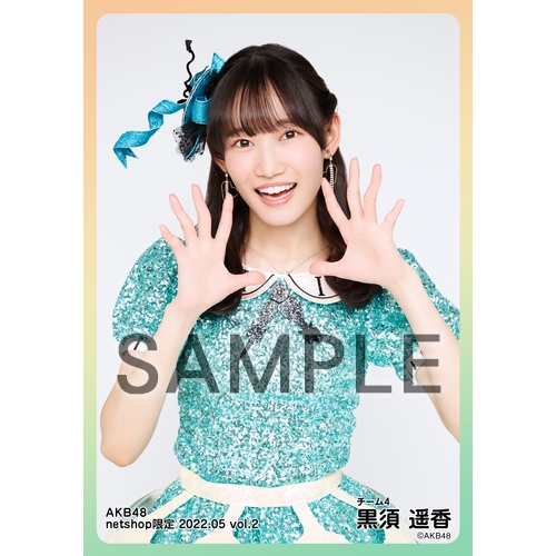 AKB48 2022年5月度 net shop限定個別生写真5枚セットvol.2