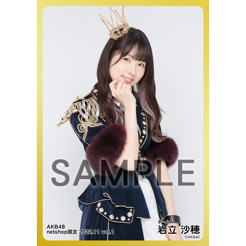 予約商品】AKB48 2022年11月度 net shop限定個別生写真5枚セットvol.1