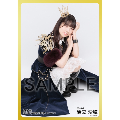 予約商品】AKB48 2022年11月度 net shop限定個別生写真5枚セットvol.1