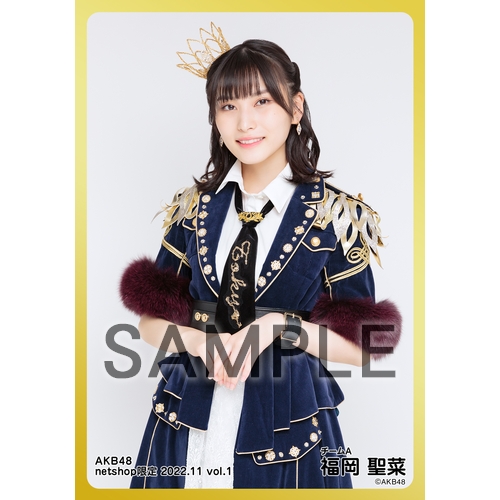 予約商品】AKB48 2022年11月度 net shop限定個別生写真5枚セットvol.1