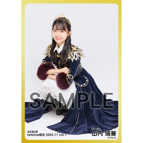 予約商品】AKB48 2022年11月度 net shop限定個別生写真5枚セットvol.1