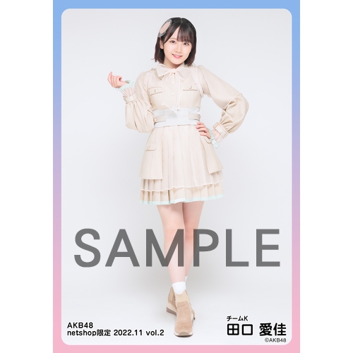 予約商品】AKB48 2022年11月度 net shop限定個別生写真5枚セットvol.2