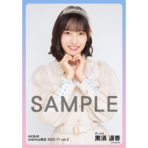 AKB生写真 AKB48 2024年11月度 net shop限定個別生写真5枚セットvol.1