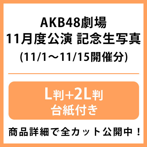 2022年11月度 公演記念生写真 | AKB48 Official Shop