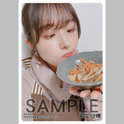 予約商品】AKB48 2022年12月度 net shop限定個別生写真5枚セットvol.2
