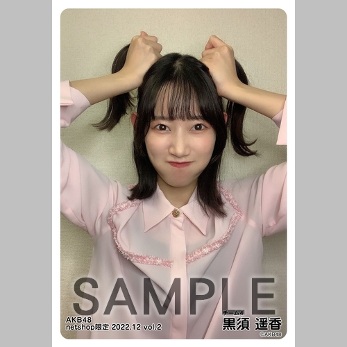 予約商品】AKB48 2022年12月度 net shop限定個別生写真5枚セットvol.2