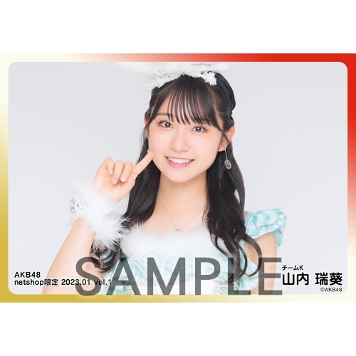 予約商品】AKB48 2023年1月度 net shop限定個別生写真5枚セットvol.1