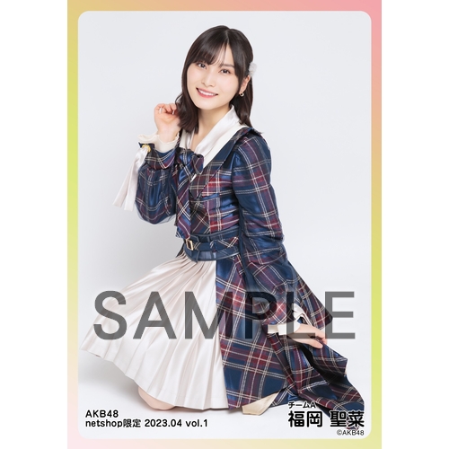予約商品】AKB48 2023年4月度 net shop限定個別生写真5枚セット