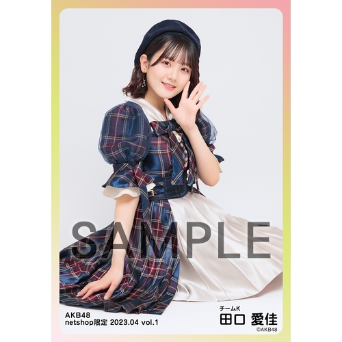 田口愛佳 AKB48 2025年4月 netshop限定 生写真 5種フルコンプ 予約商品】AKB48 2023年5月度 net shop限定個別生写真5枚セット
