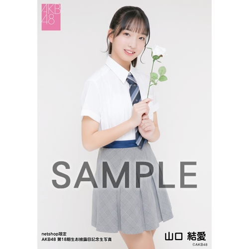 予約商品】AKB48 第18期生お披露目記念 net shop限定個別生写真5枚 