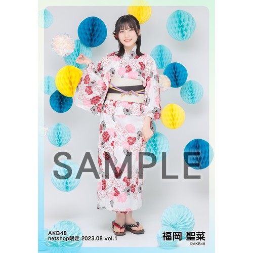 予約商品】AKB48 2023年8月度 net shop限定個別生写真5枚セットvol.1