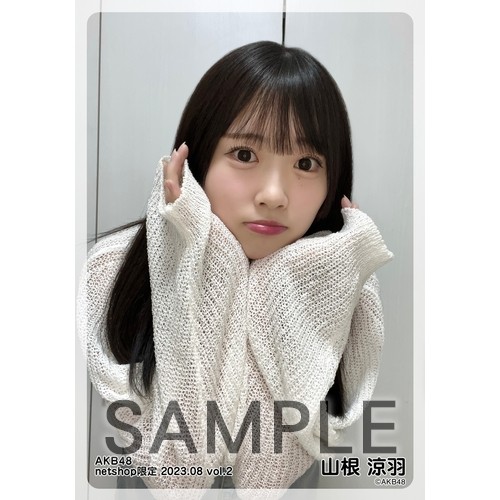 当選通知書付 AKB48 山根涼羽（ずんちゃん）直筆サイン チェキ（生写真） 当選通知書付 AKB48 山根涼羽（ずんちゃん）直筆サイン チェキ