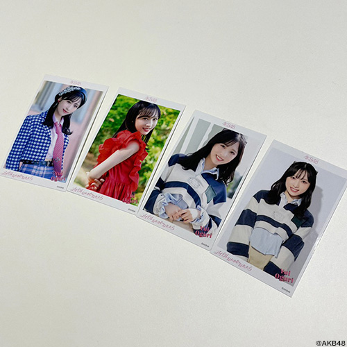 AKB グループ 生写真 (1枚200円) ⑦ AKB48 net shop限定 61stシングル選抜記念ハーフサイズ個別生