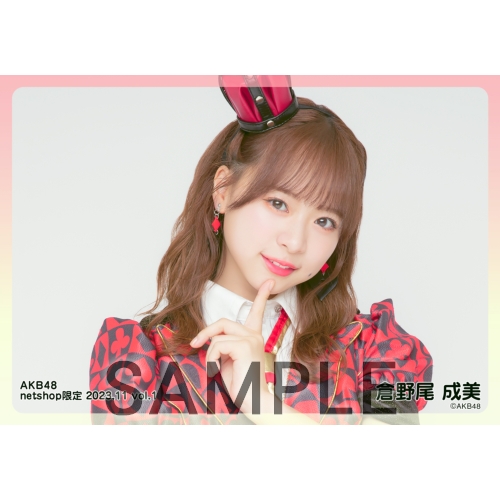 予約商品】AKB48 2023年11月度 net shop限定個別生写真5枚セットvol.1