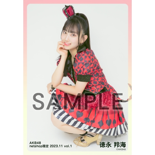 予約商品】AKB48 2023年11月度 net shop限定個別生写真5枚セットvol.1