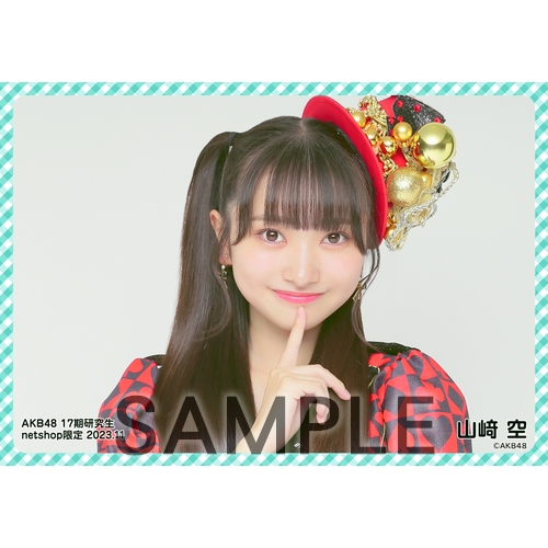 予約商品】AKB48 17期研究生 2023年11月度 net shop限定個別生写真5枚