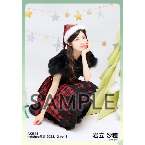 予約商品】AKB48 2023年12月度 net shop限定個別生写真5枚セットvol.1