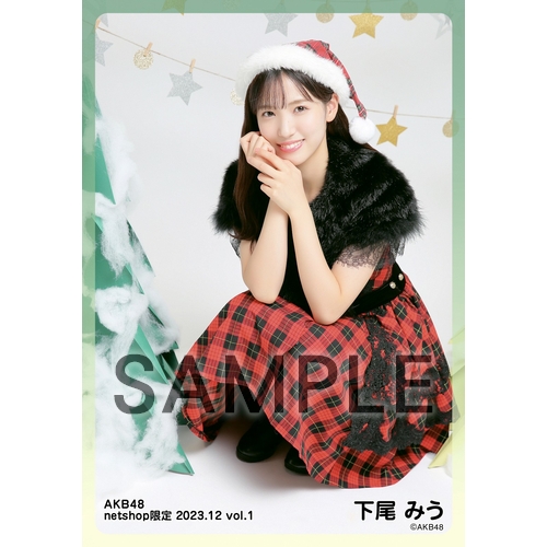 予約商品】AKB48 2023年12月度 net shop限定個別生写真5枚セットvol.1