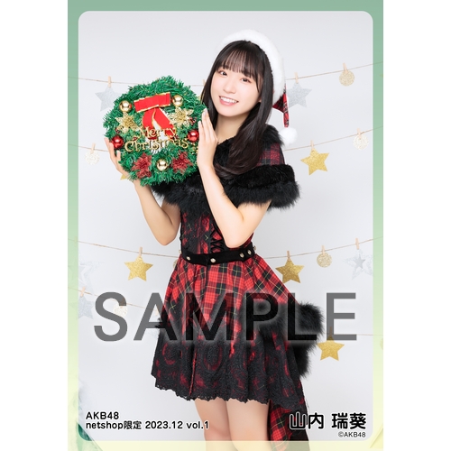 予約商品】AKB48 2023年12月度 net shop限定個別生写真5枚セットvol.1