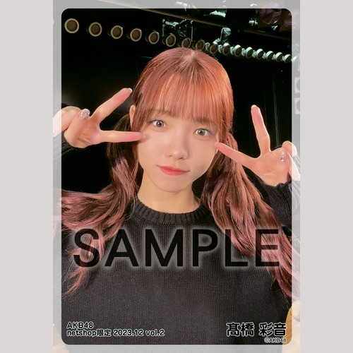 予約商品】AKB48 2023年12月度 net shop限定個別生写真5枚セットvol.2
