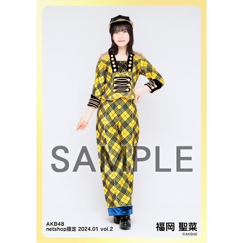 予約商品】AKB48 2024年1月度 net shop限定個別生写真5枚セットvol.2