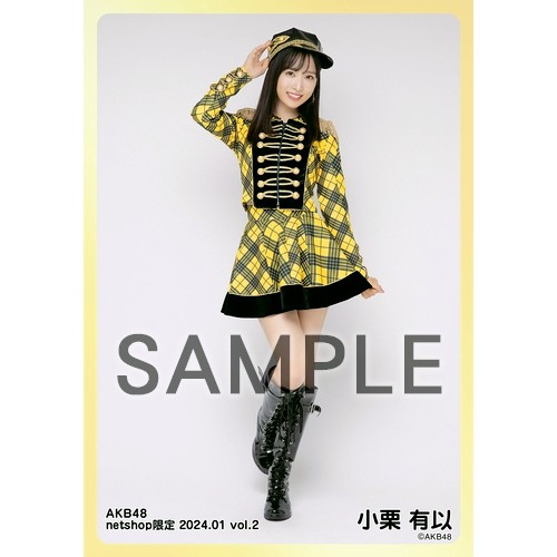 予約商品】AKB48 2024年1月度 net shop限定個別生写真5枚セットvol.2