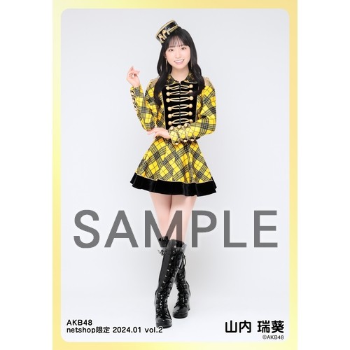 予約商品】AKB48 2024年1月度 net shop限定個別生写真5枚セットvol.2
