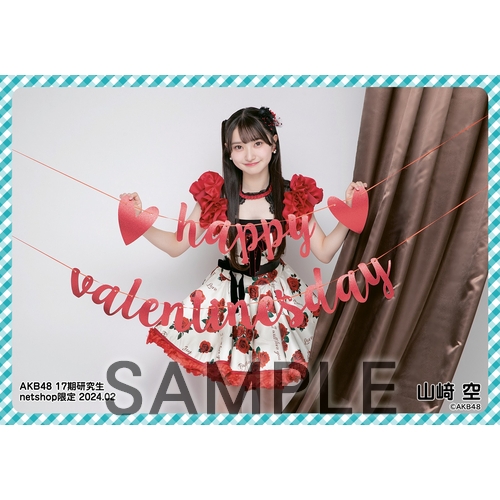 予約商品】AKB48 17期研究生 2024年2月度 net shop限定個別生写真5枚