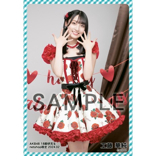 AKB48 生写真 コンプ 予約商品】AKB48 18期研究生 2024年2月度 net shop限定個別生写真5枚